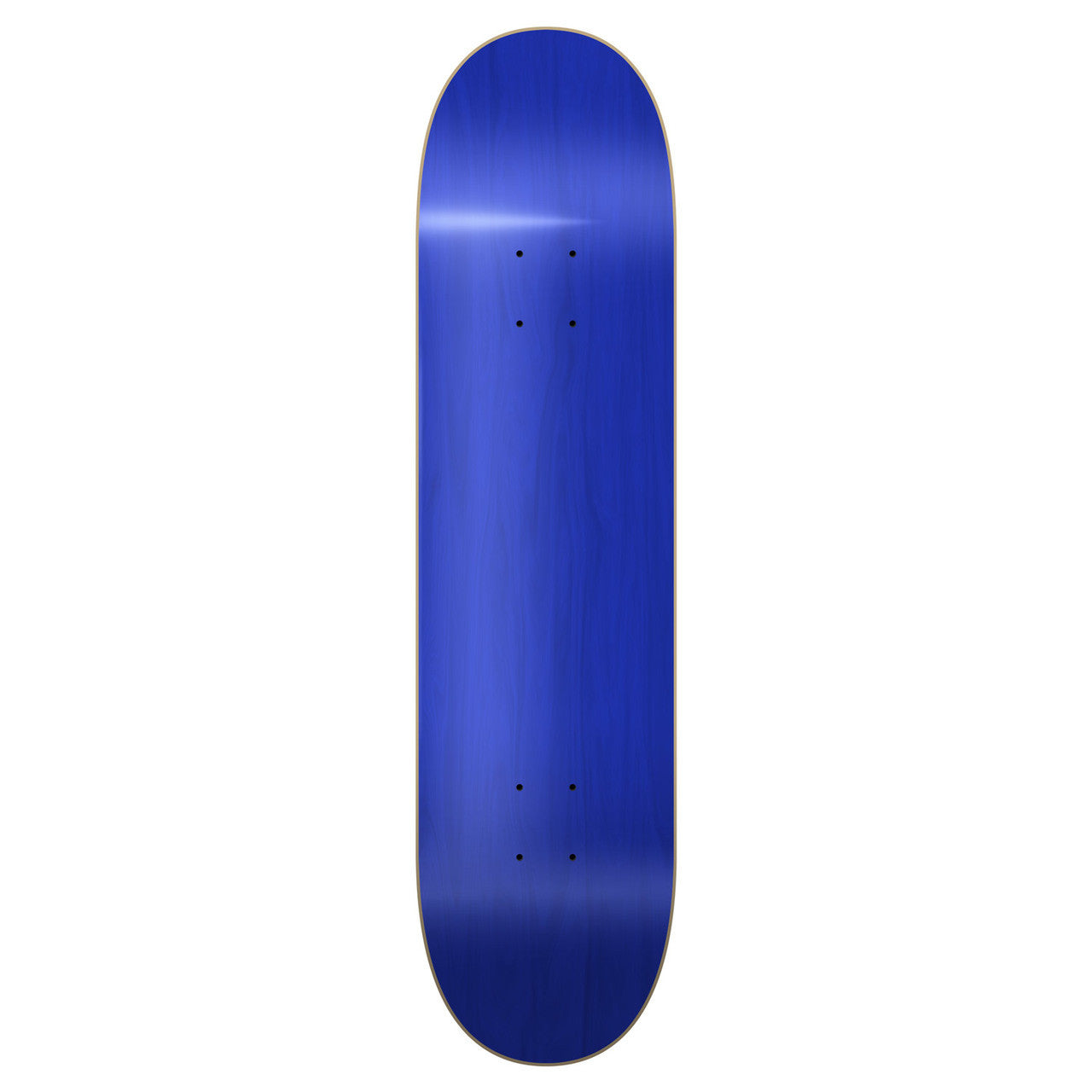 Pro Blank Skateboard Deck - Stained Blue