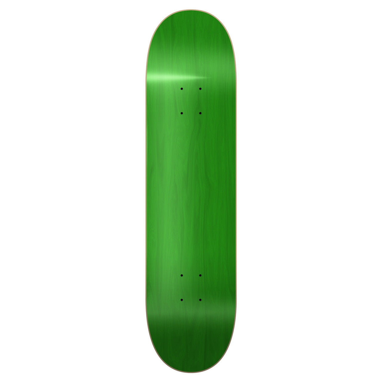 Pro Blank Skateboard Deck - Stained Green