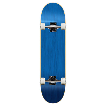 Blank Complete Skateboard - Stained Blue