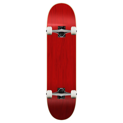 Blank Complete Skateboard - Stained Red