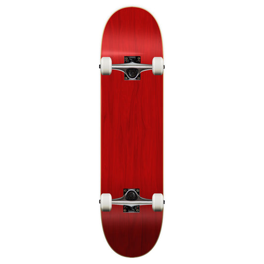 Blank Complete Skateboard - Stained Red