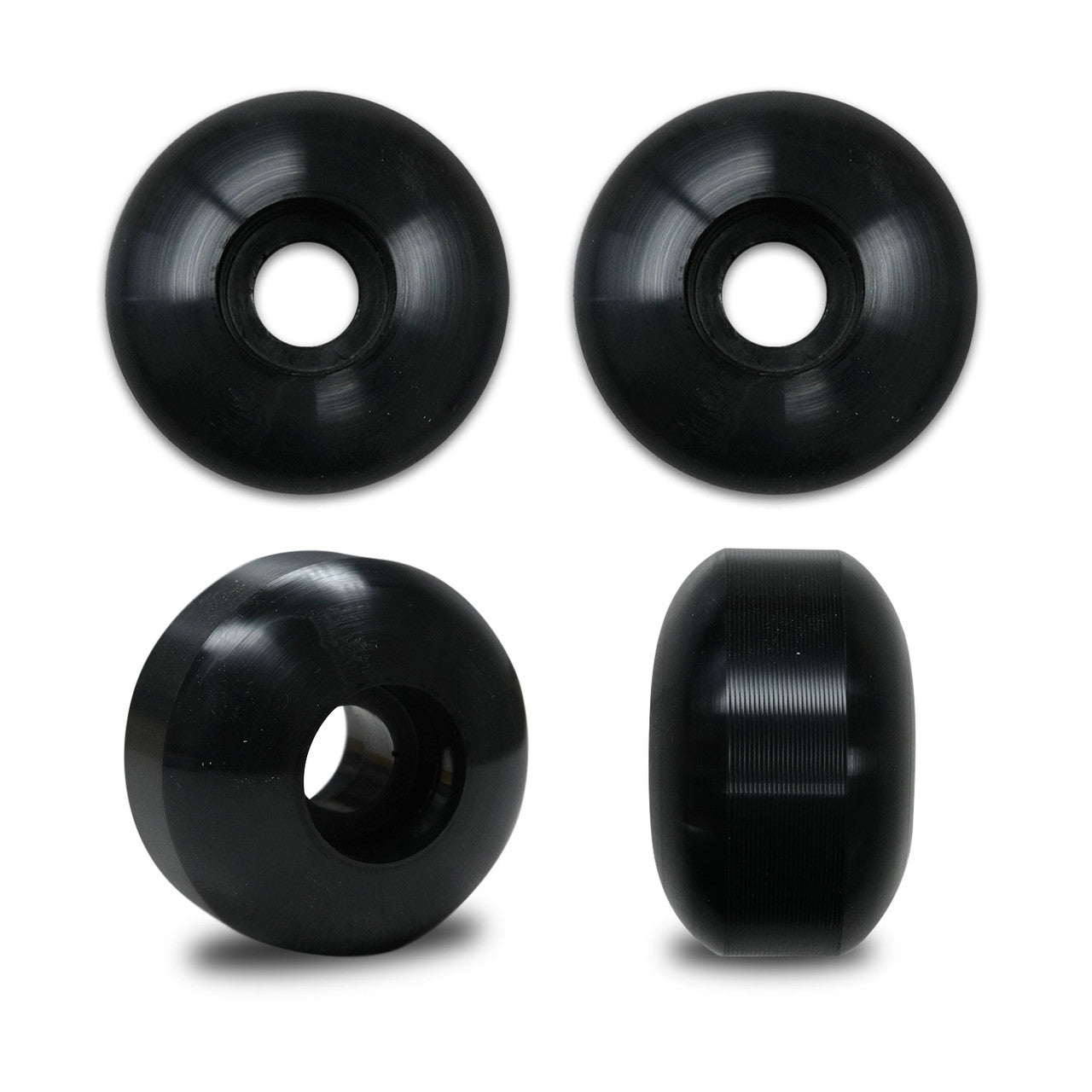 Black BLANK Skateboard WHEELS