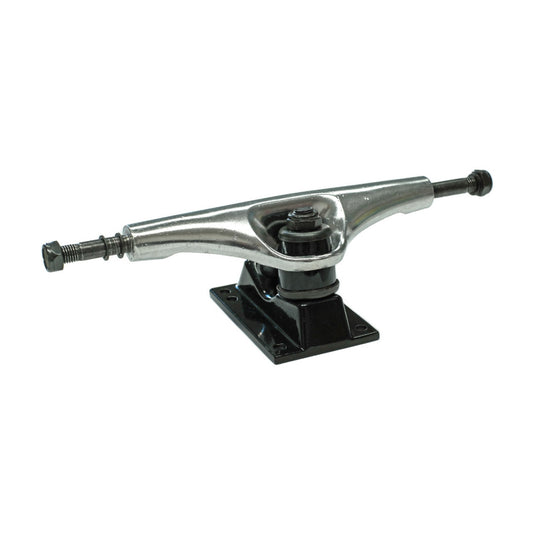 125mm / 5" Skateboard Trucks - Chrome / Black (Pair of 2 )