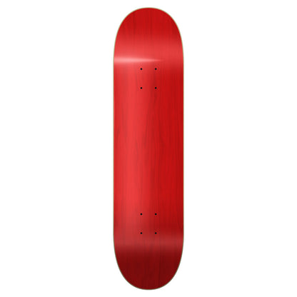 Pro Blank Skateboard Deck - Stained Red