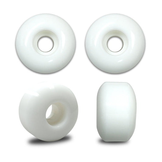 White BLANK Skateboard WHEELS